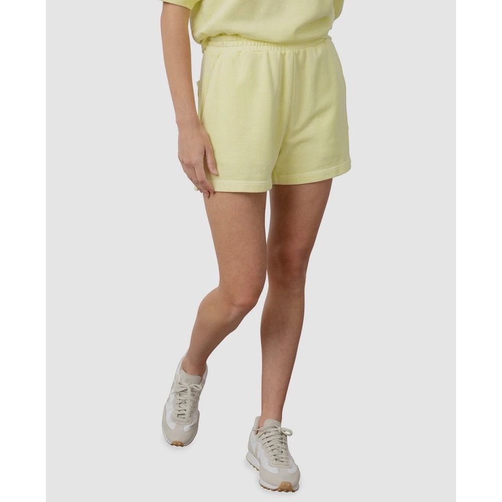 Rails Jane Sweat Shorts Womens XS Limon Yellow‎ Pastel Loungewear 843A-268-2486